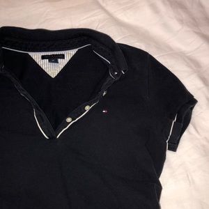 tommy hilfiger navy polo dress